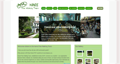 Desktop Screenshot of hanoifreewalkingtours.com